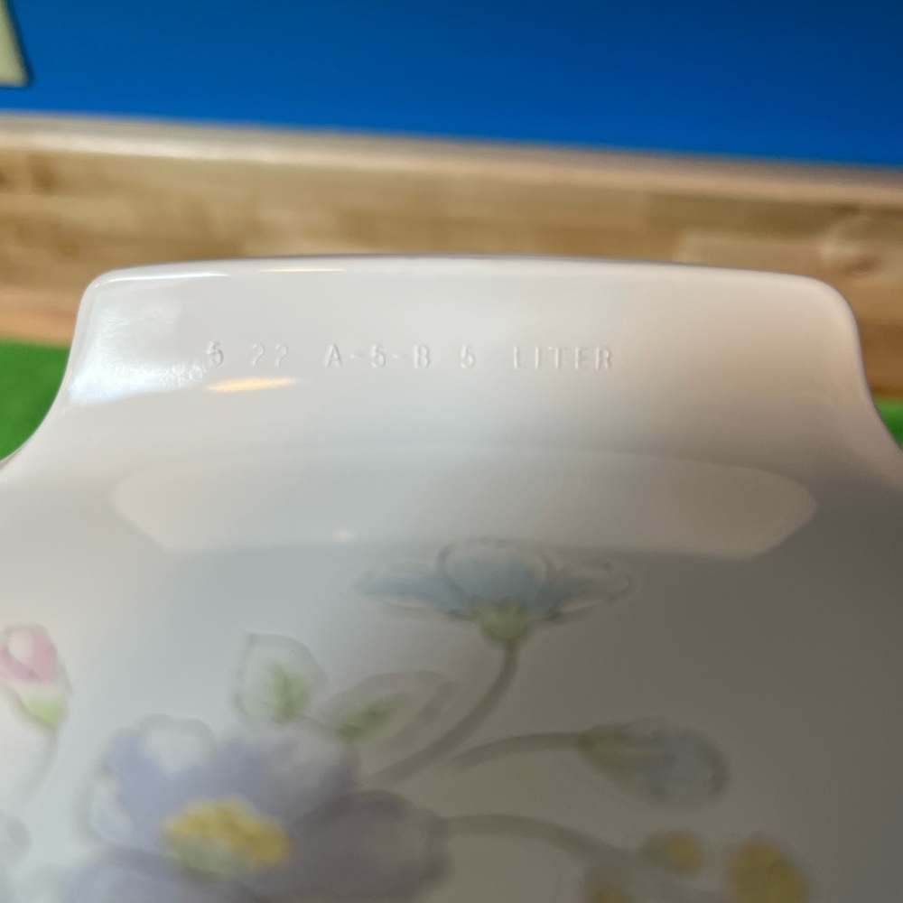 Vintage Corning Ware Pastel Floral Bouquet 5 L Baking Dish Pyroceram EUC - Picture 6 of 10